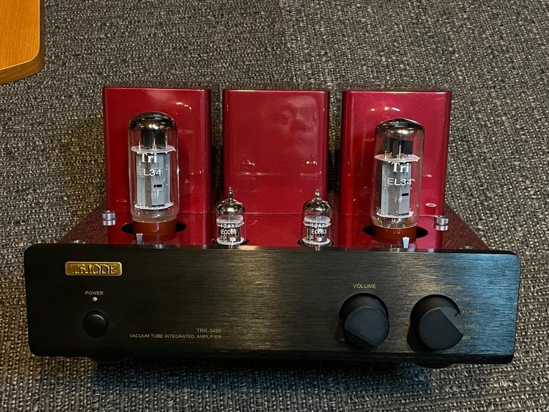 TRIODE TRK-3488 完成品 にJJ製KT88＆１２AX7付属