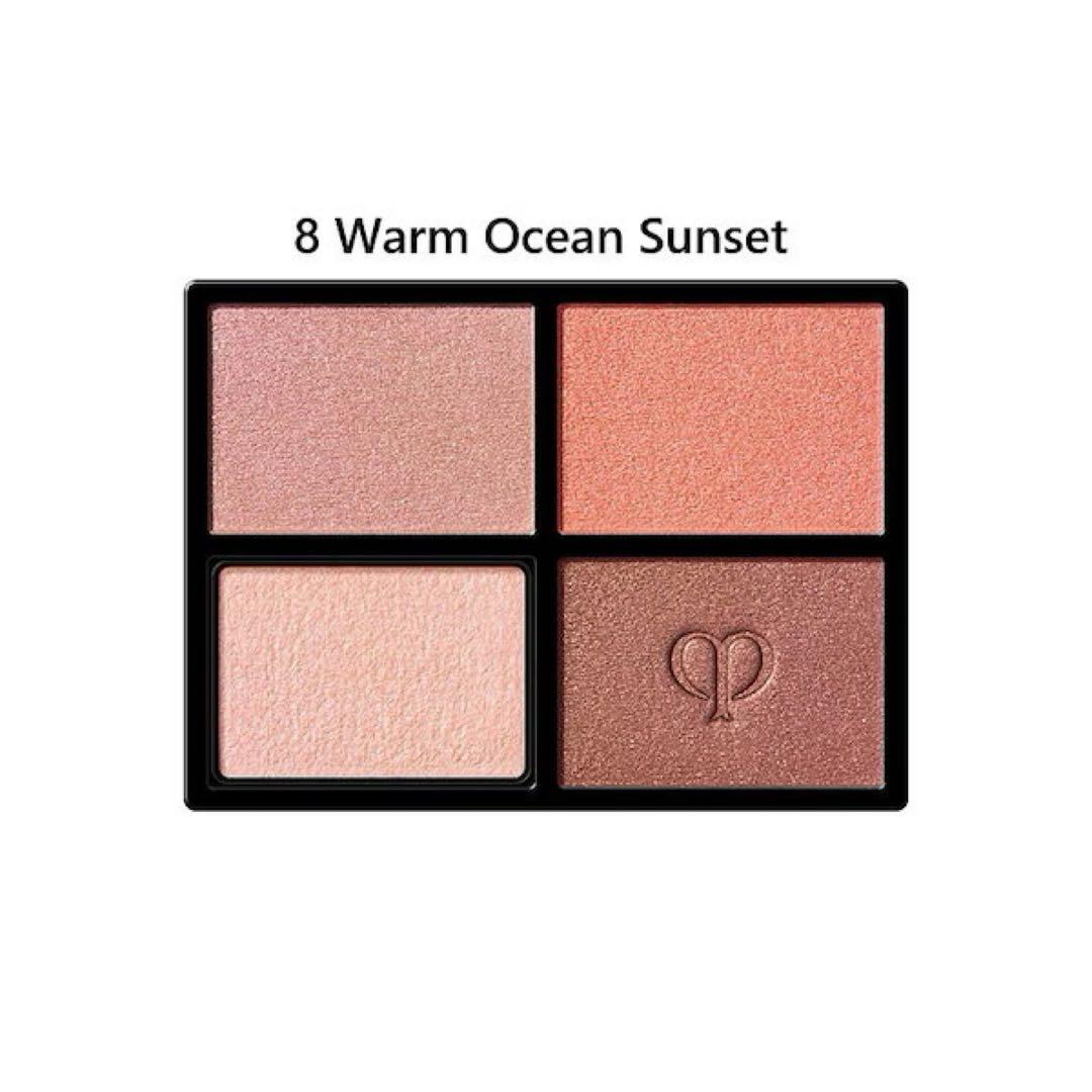 アイシャドウパレット 8 Warm Ocean Sunset