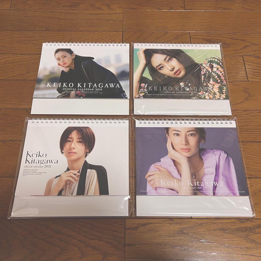 北川景子 卓上カレンダー （2015〜2025年）・千社札セット