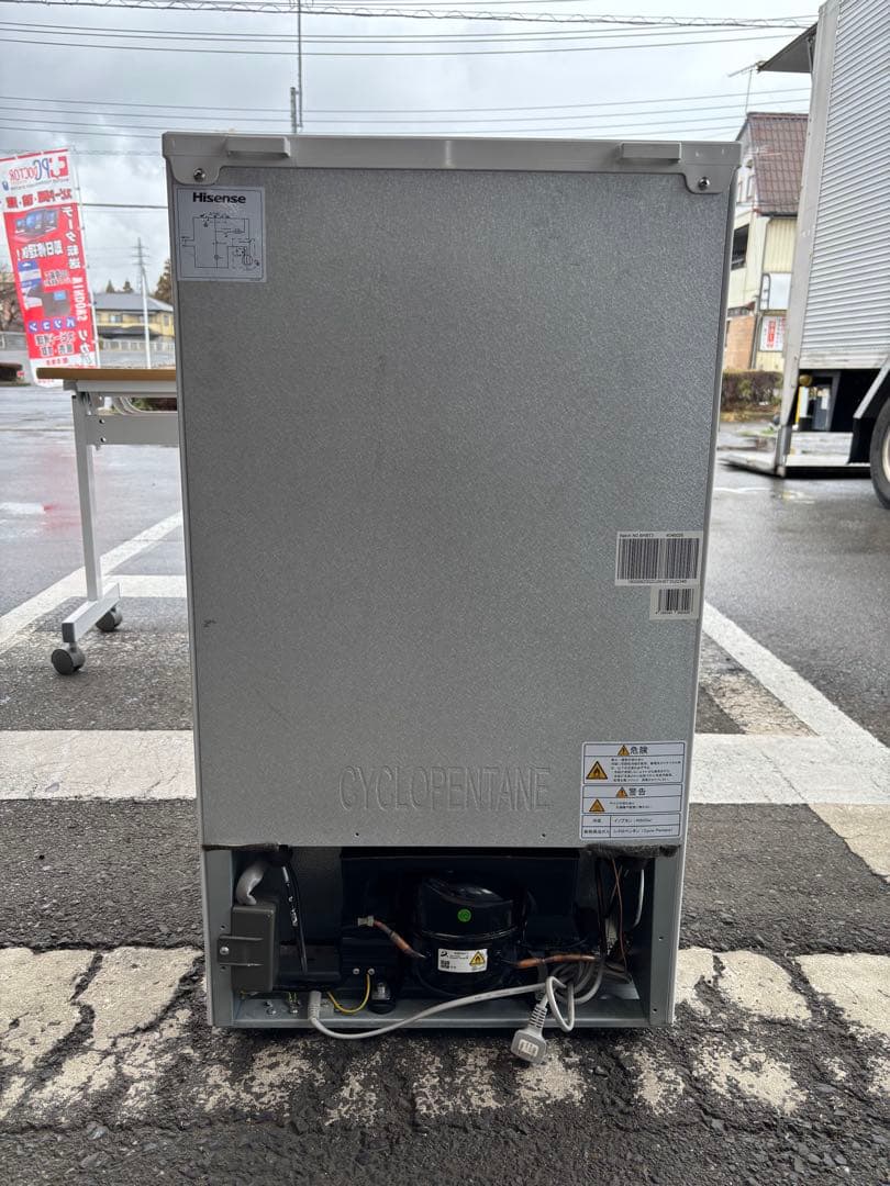 HISENSE ハイセンス 冷蔵庫 HR-B95A 93L 2017年製