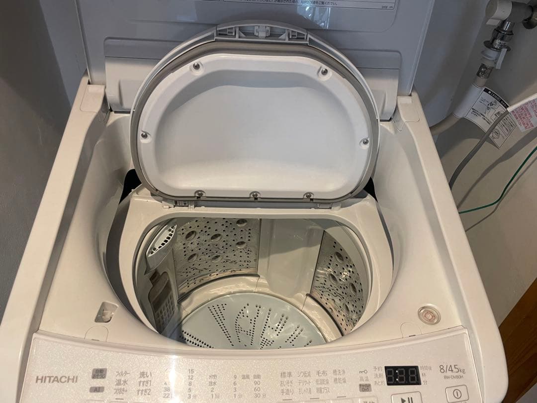 【美品】HITACHI BW-DV80H ビートウォッシュ 8㎏ 2023年製