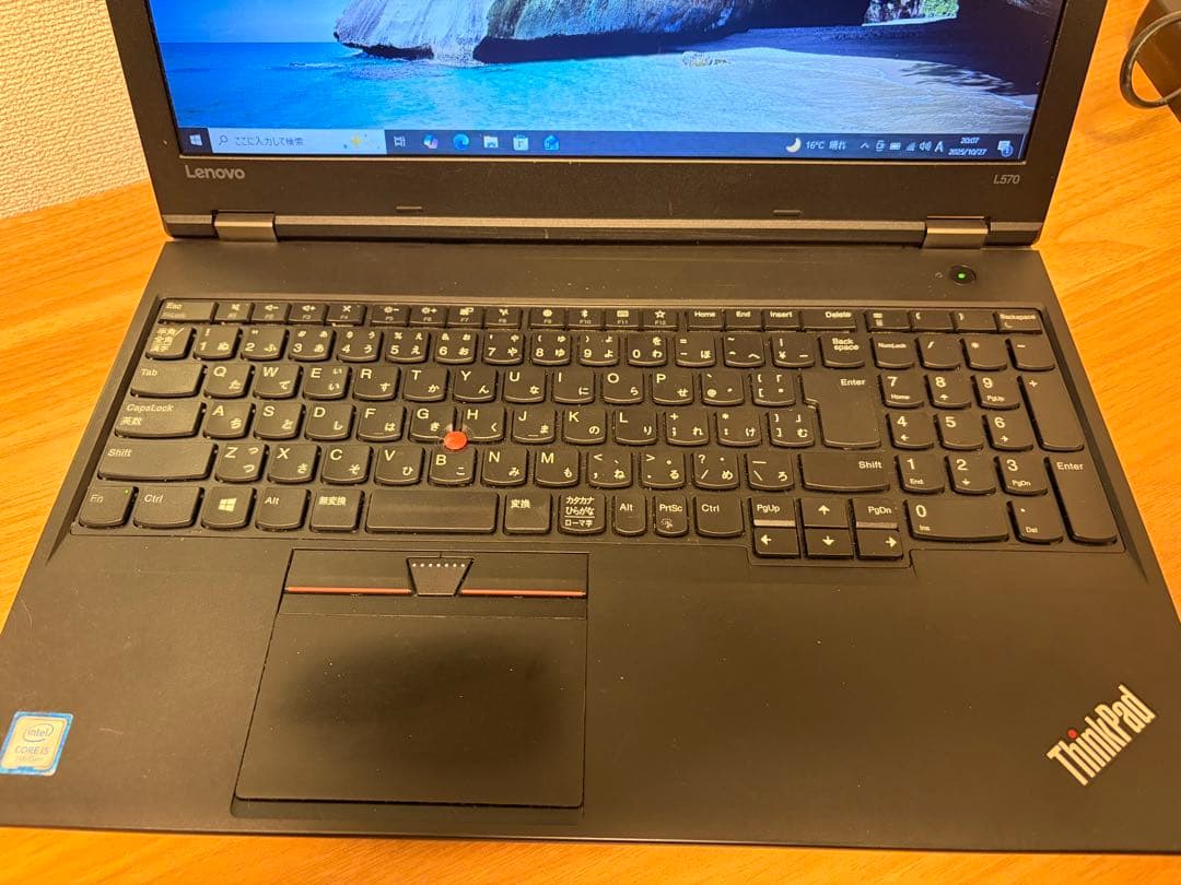 Windowsノート本体 ThinkPad L570 i5-7200U/4GB/500GB HDD