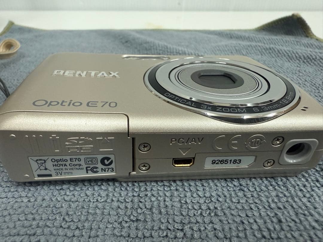 PENTAX Optio E70 デジタルカメラ （動作確認済み)