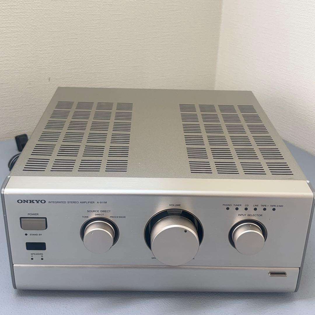 ONKYO A-911M プリメインアンプ LINE出力OK