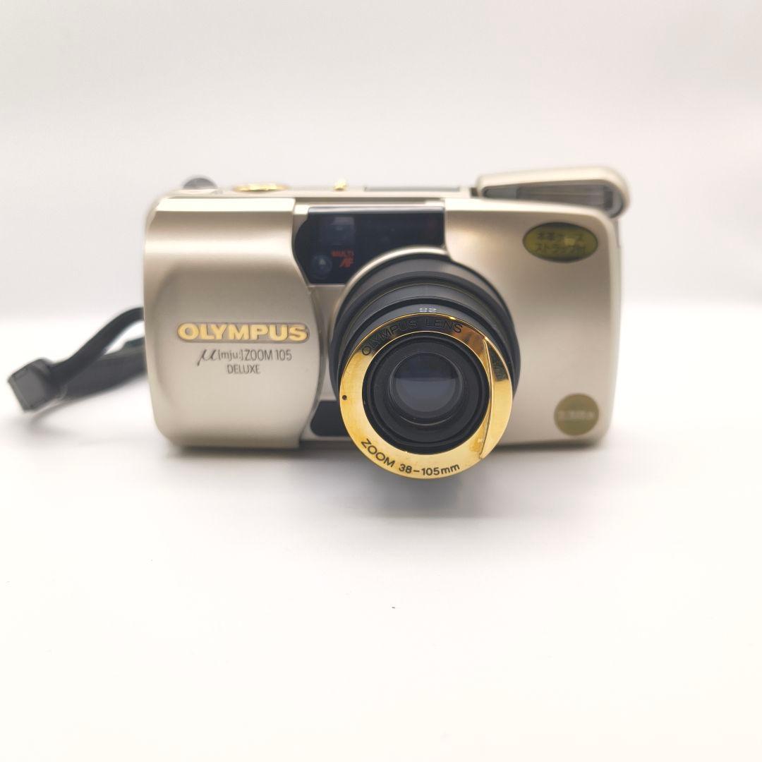 オリンパス OLYMPUS μ[mju:] ZOOM 105 DELUXE 完動
