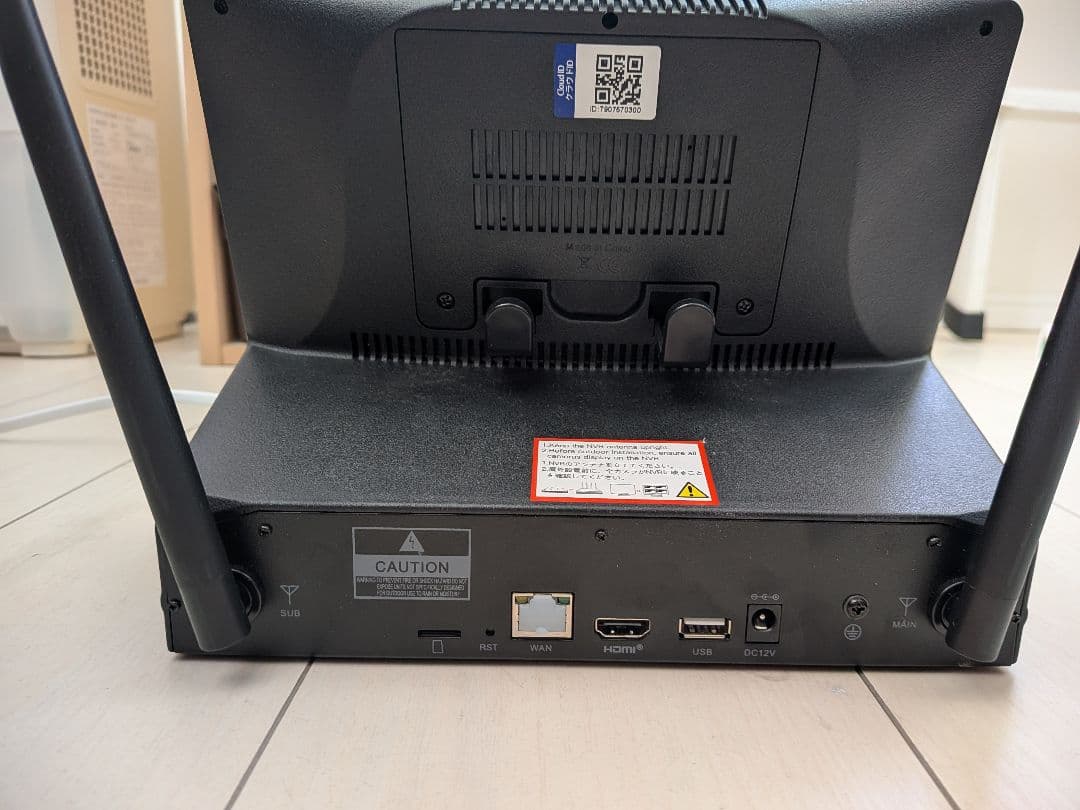 【ジャンク】OSSXX 10チャンネル10インチ一体型親機