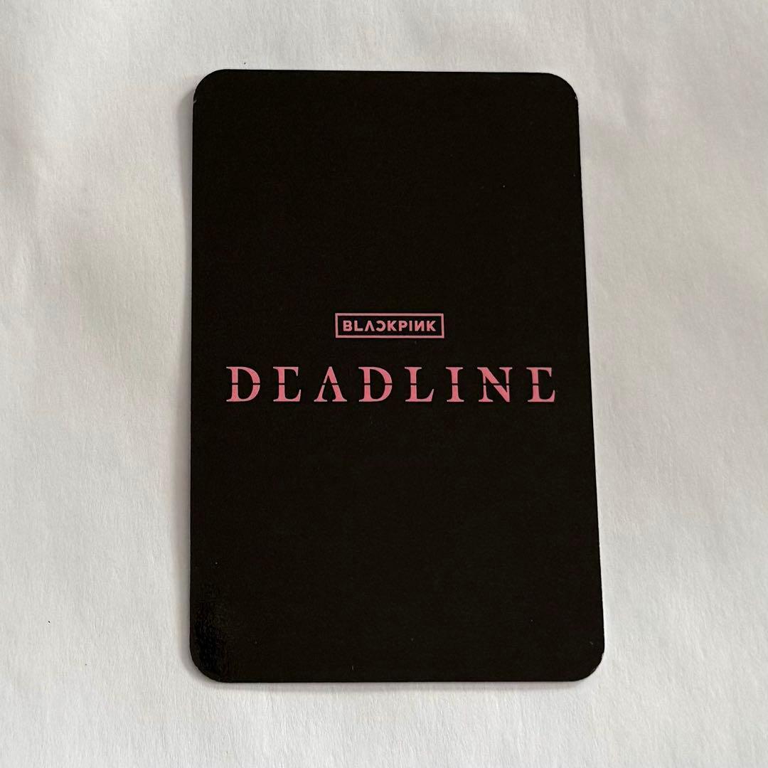 BLACKPINK ジス DEADLINE 東京ドーム限定 予約特典トレカ