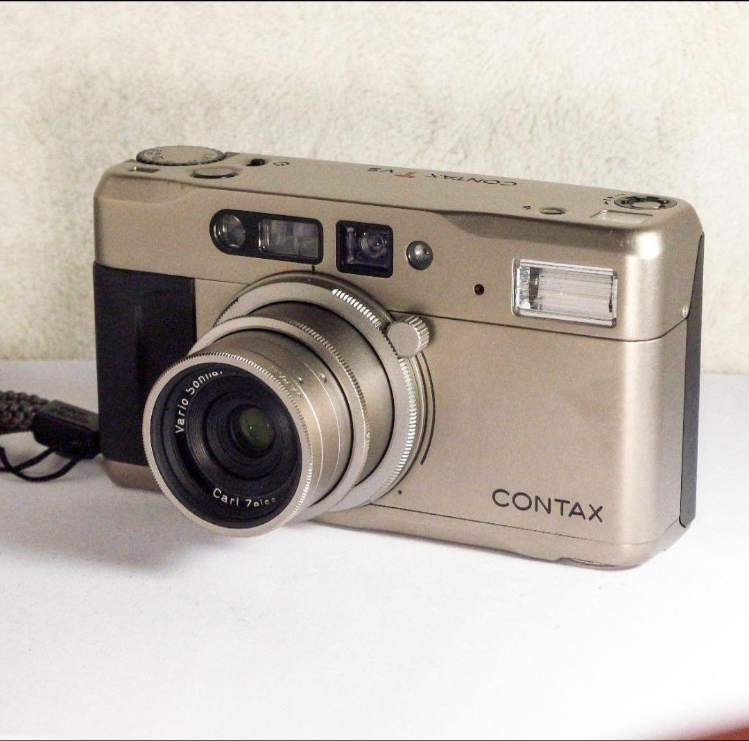 完動美品 コンタックスCONTAX TVS フィルム装填 動確認OK♪