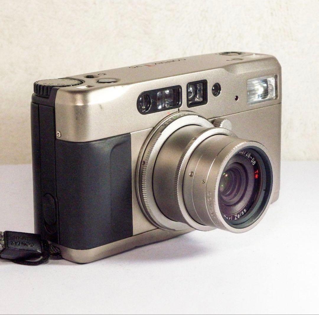 完動美品 コンタックスCONTAX TVS フィルム装填 動確認OK♪
