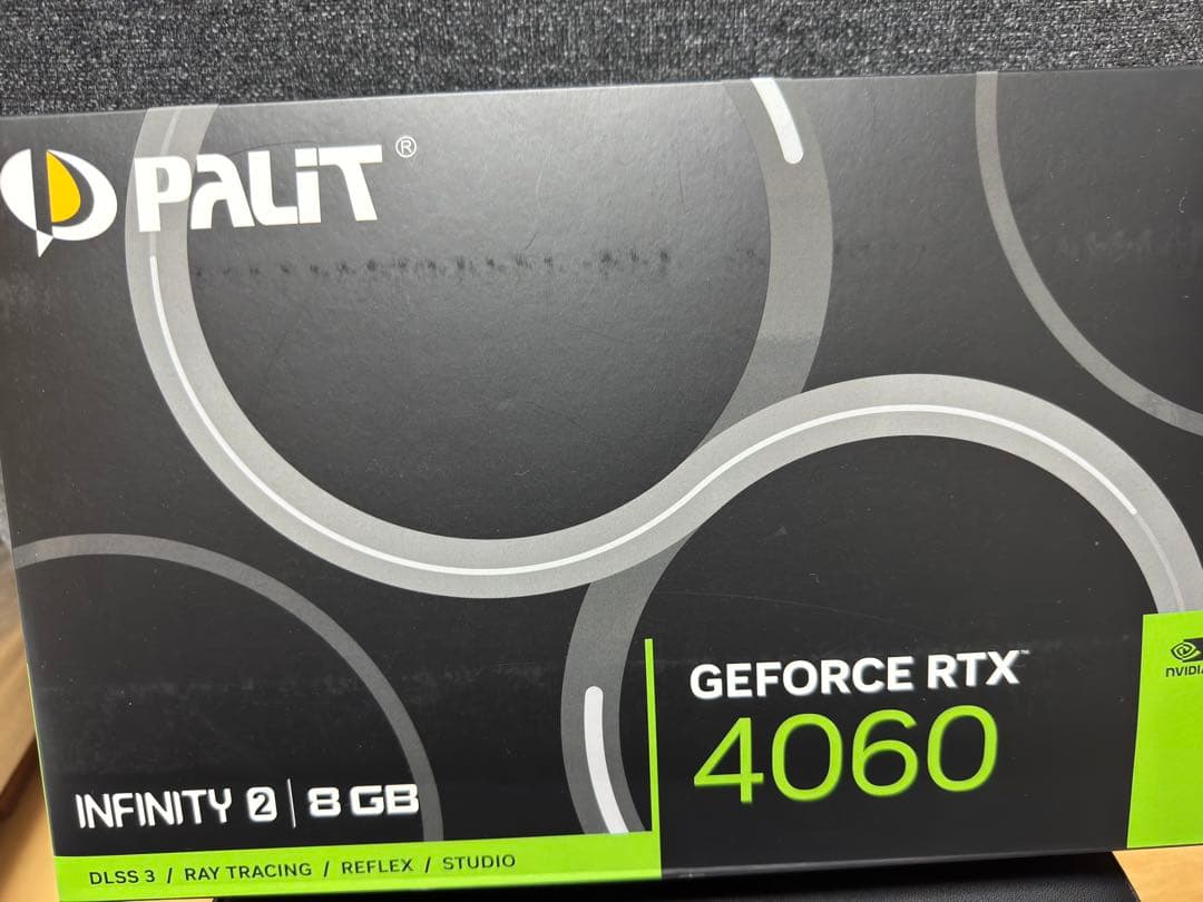 グラフィックボード・グラボ・ビデオカード GeForce RTX 4060 Infinity 2 8GB Palit
