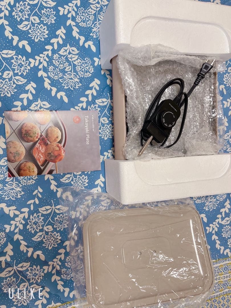 Hot Plate Basic RHP-3 (WBE) 、たこ焼きプレートセット