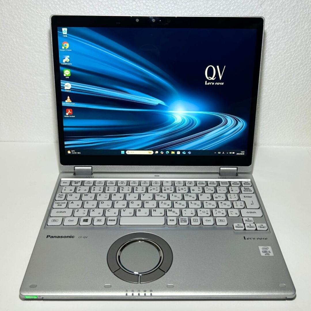 軽量2in1✨レッツノート QV9／i5‑10310U×8GB×1TB