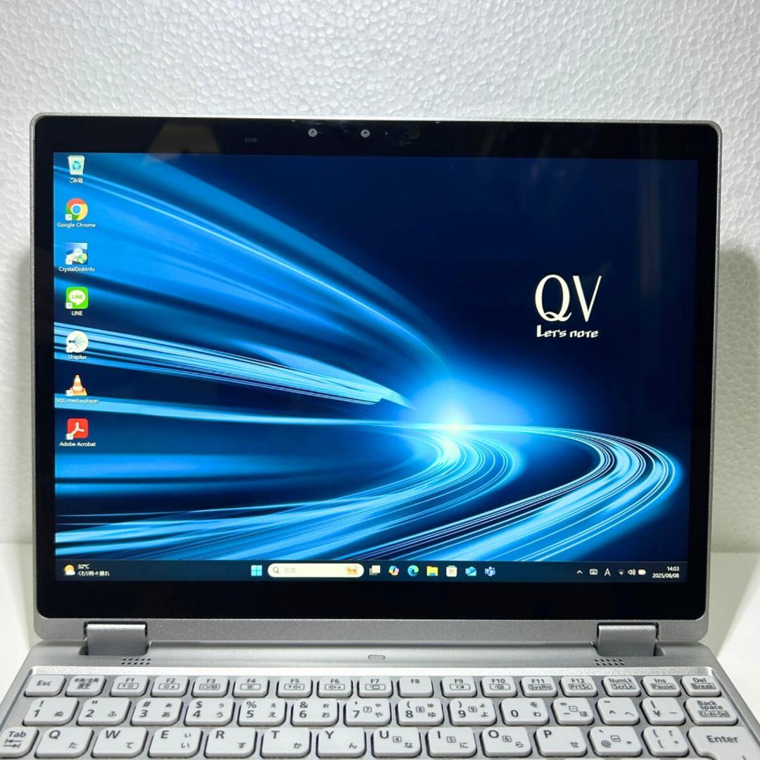 軽量2in1✨レッツノート QV9／i5‑10310U×8GB×1TB
