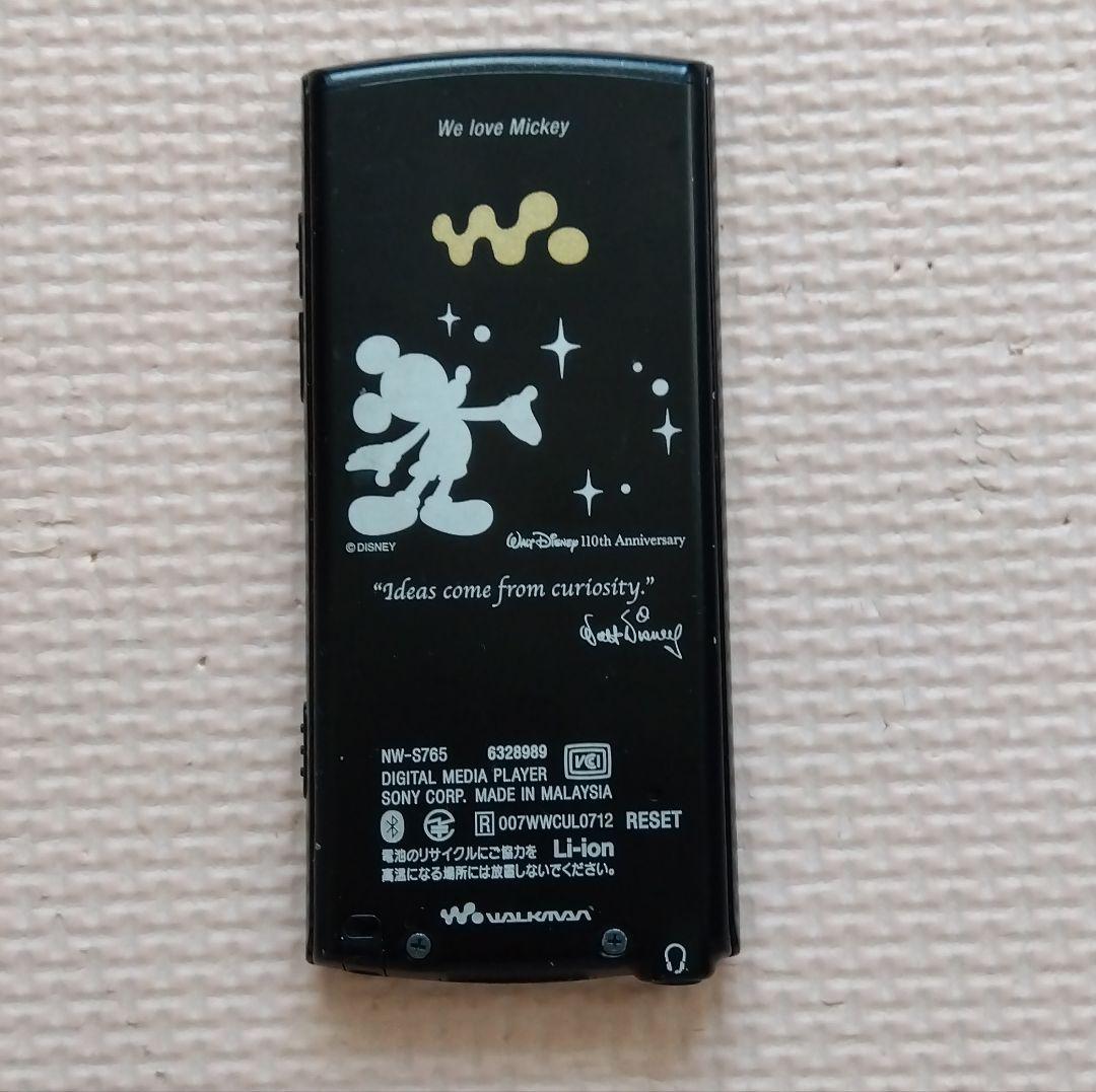 SONY ウォークマンNW-S765 16GBディズニー生誕110周年記念モデル