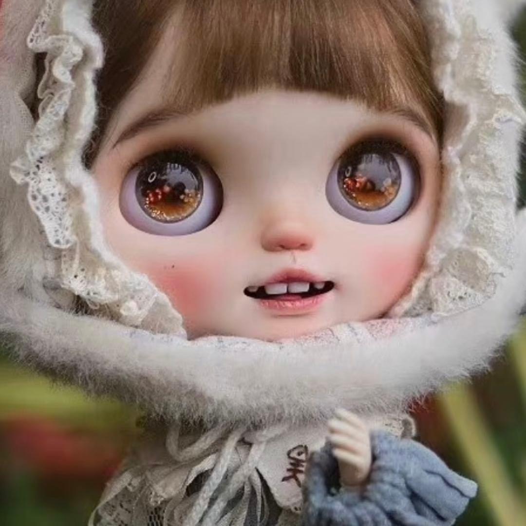 作家様カスタムブライス 人形 かわいい 幼い 元気 笑顔ちゃん