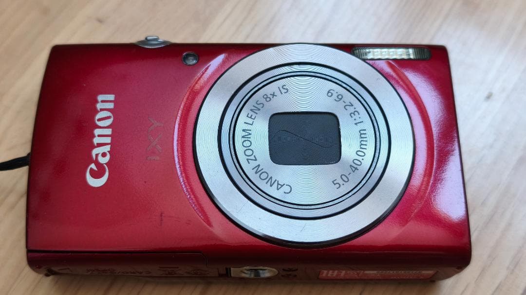 Canon IXY160 レッド 8倍ズーム