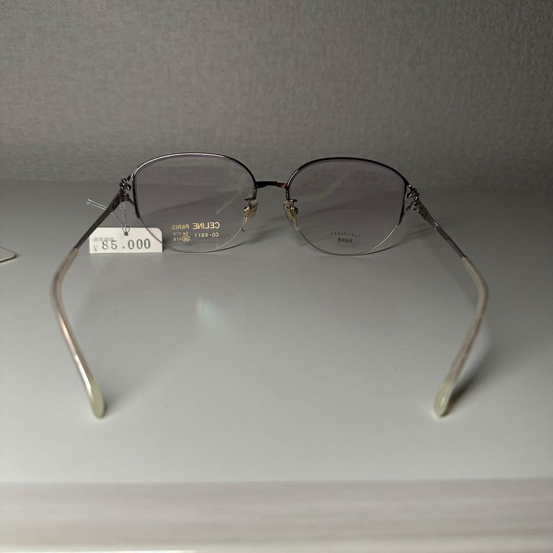 当時定価8.5万 90s VINTAGE セリーヌ12K 金張り メガネ デッド