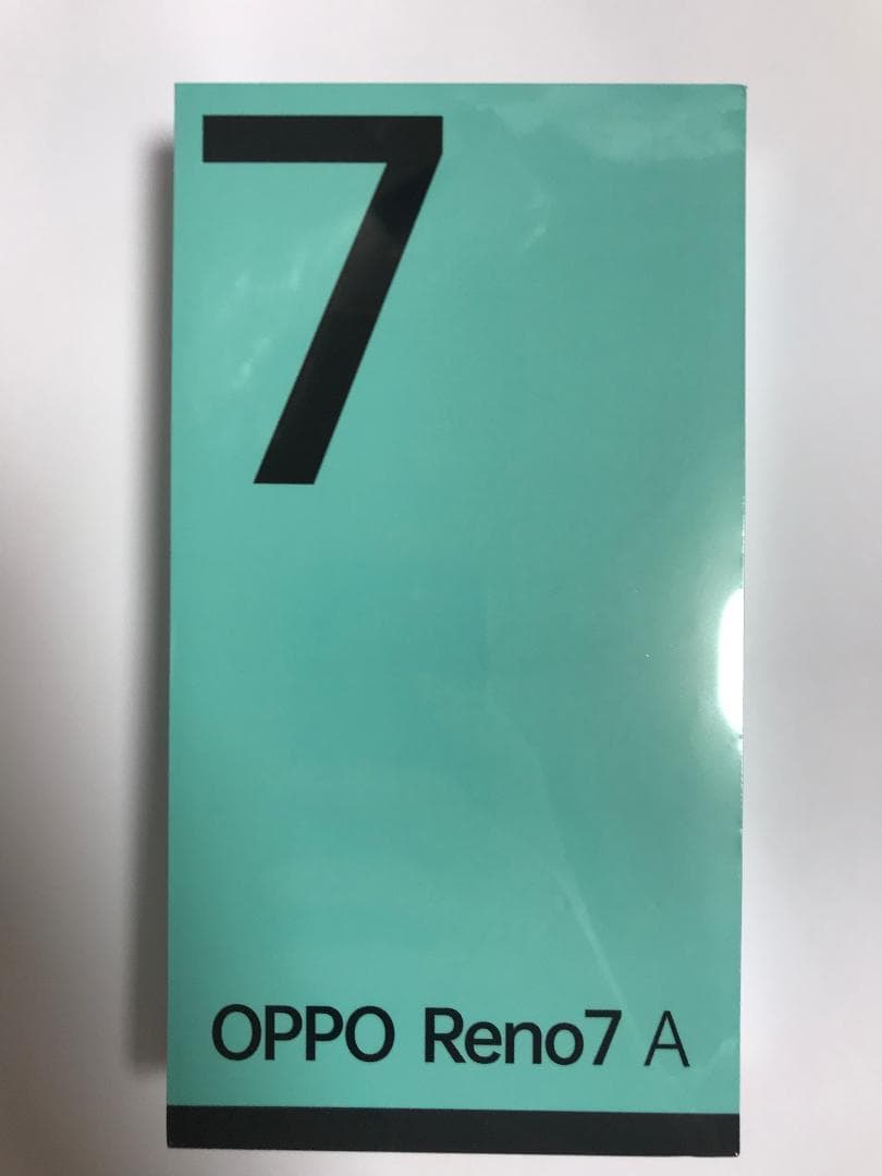 新品未開封 OPPO Reno7 A スターリーブラック ケース・フィルム付