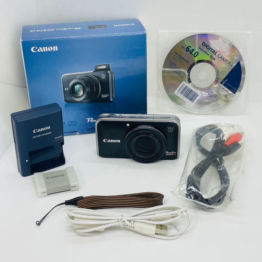 Canon コンパクトデジタルカメラ　PowerShot SX210IS