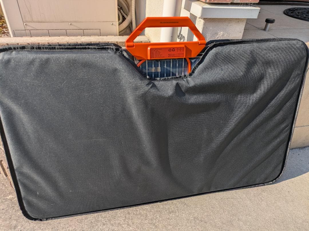 ほぼ未使用JackerySolarSage80両面発電ソーラーパネルIP68防水