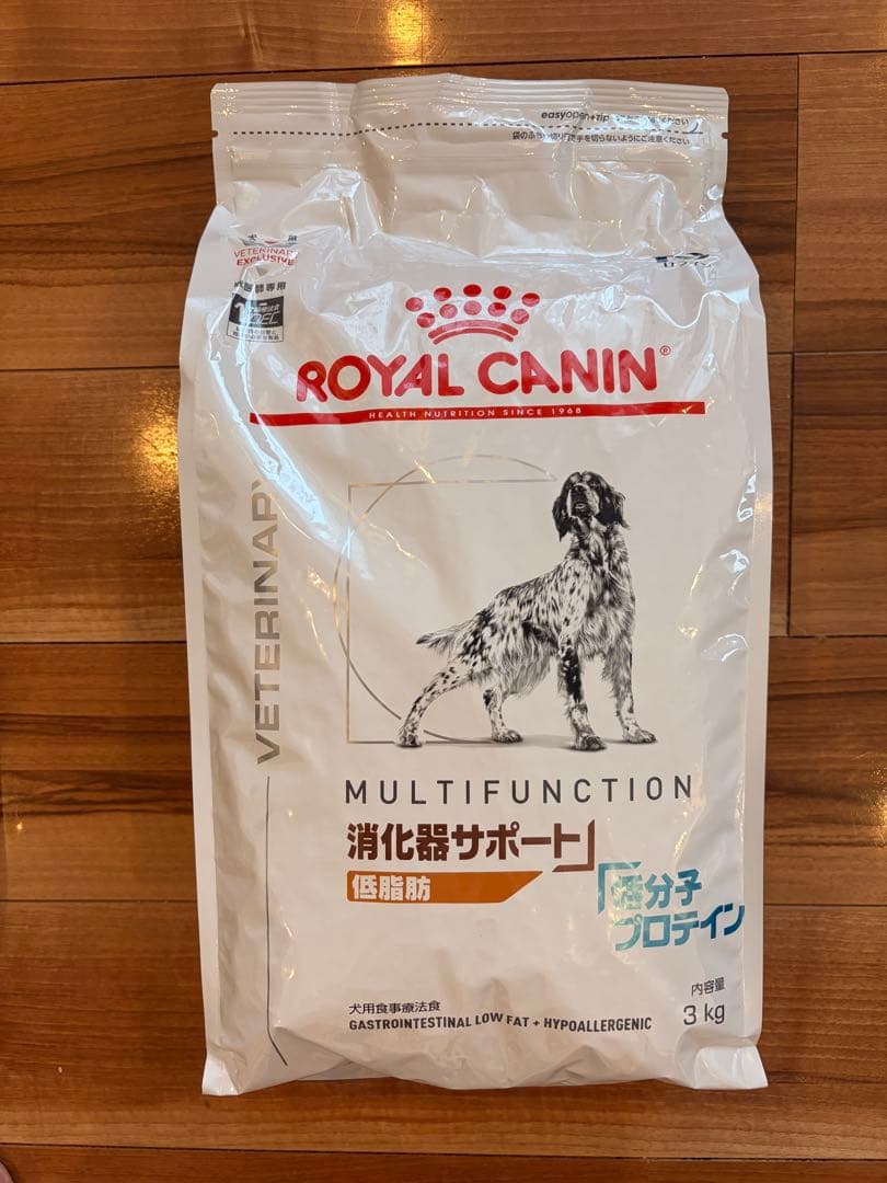 犬用　消化器サポート 低脂肪＋低分子プロテイン ドライ 3kg