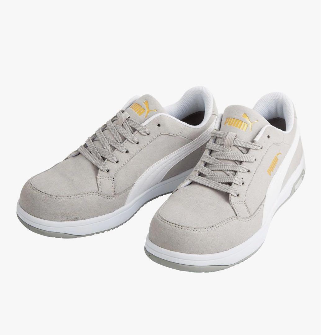 PUMA 安全靴 エアツイスト 2.0 グレー ロー