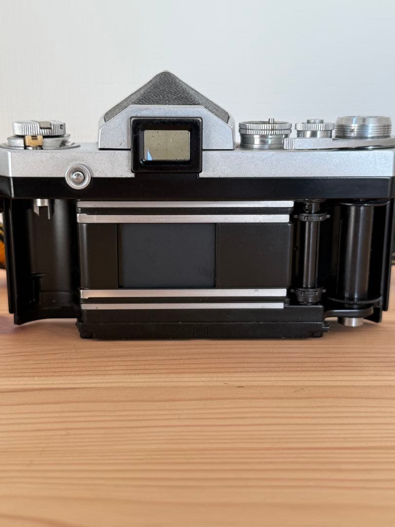 【希少・660万台】Nikon F アイレベル シルバー レンズ付 富士山