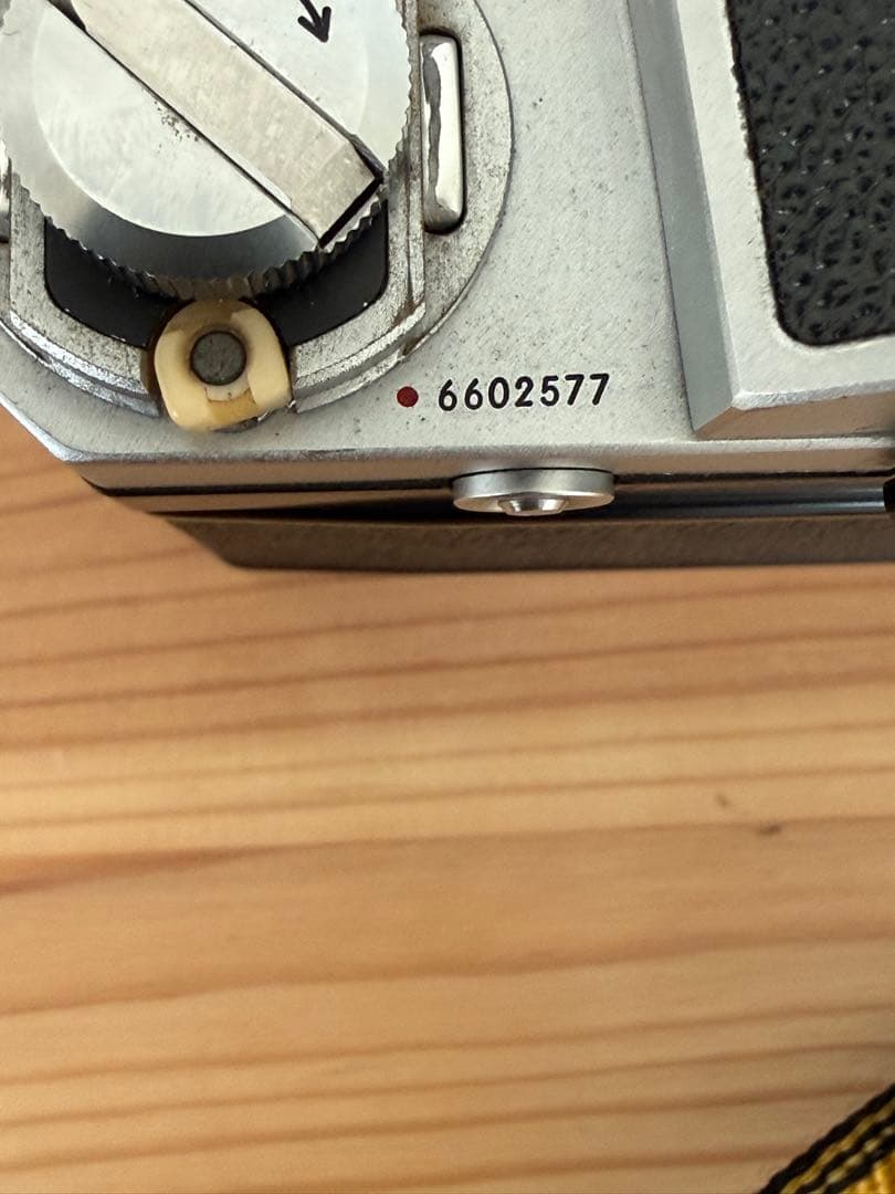 【希少・660万台】Nikon F アイレベル シルバー レンズ付 富士山