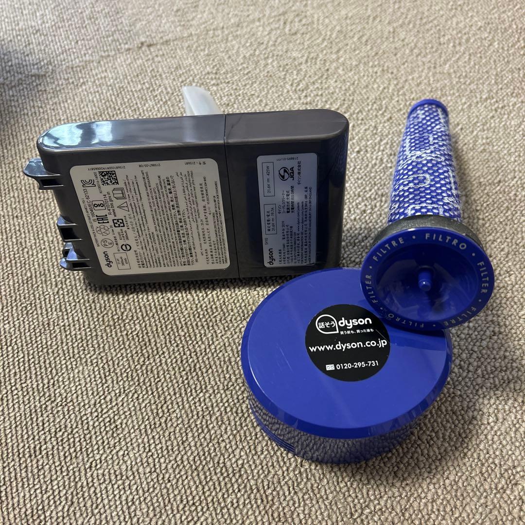 dyson v8 absolute+ sv10 一部ジャンク品 パーツ取りにも