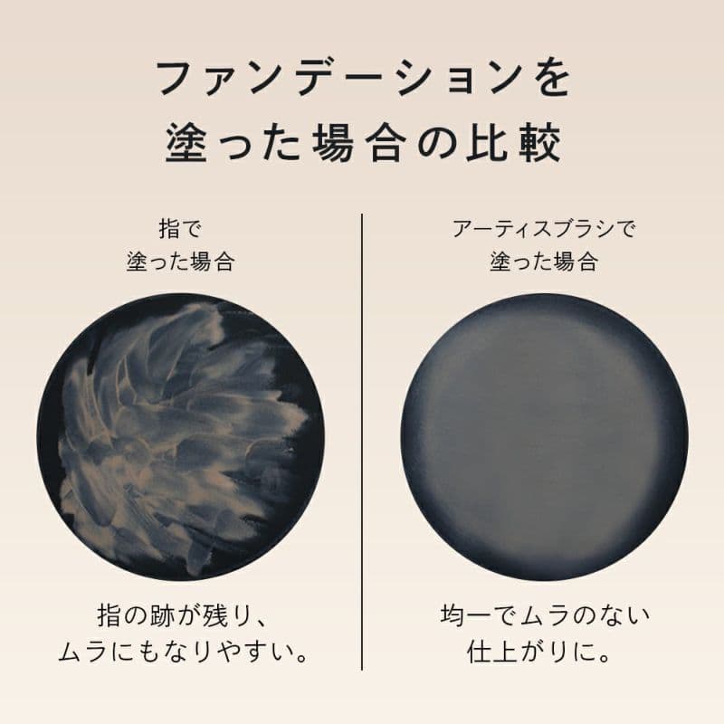 アーティス メイクアップブラシ エリート コレクション オーバル7 4G 軽量化