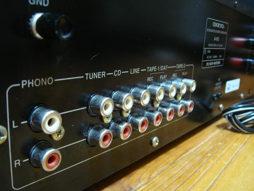 整備済ONKYOオンキョー プリメインアンプ Integra A-912取説付