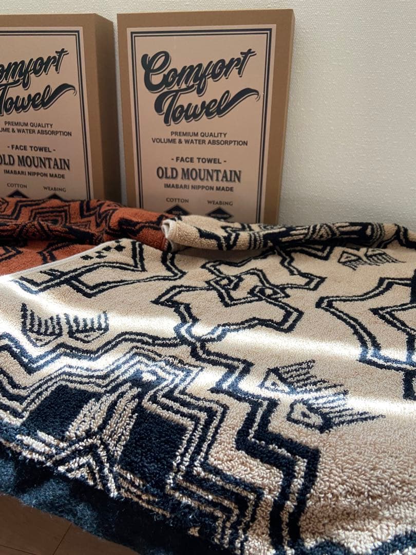 タオル OLD MOUNTAIN COMFORT TOWEL FACE GARA