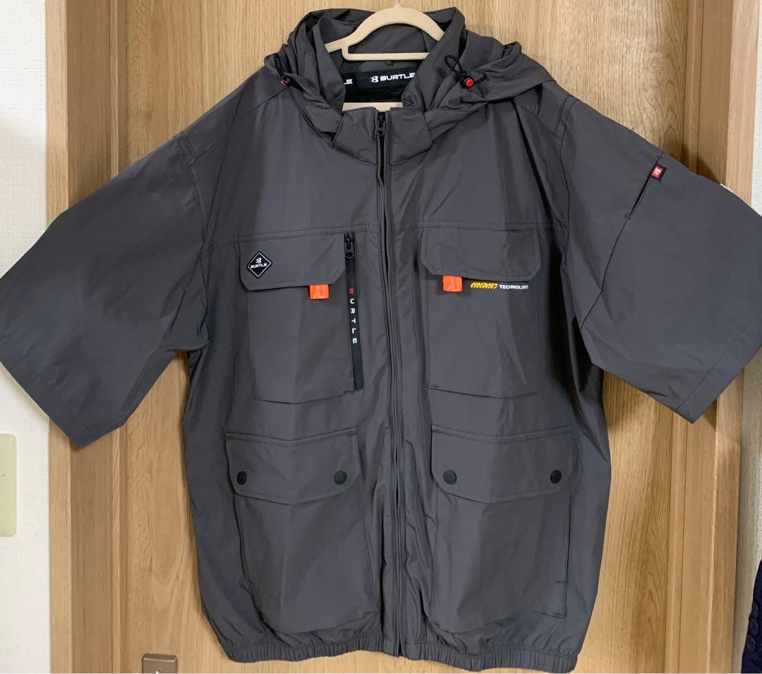 バートル　空調服　半袖　XXL AC2036 ストームグレー　未使用　ハイバック