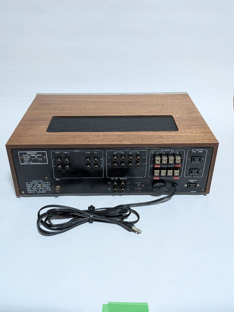 通電確認済 DENON PMA-350Z プリメインアンプ 中古 ジャンク