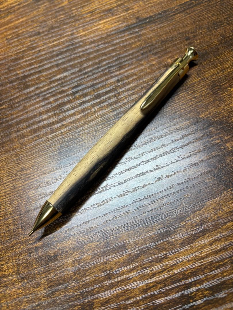 ⭐️美品⭐️ こぶた工房　黒柿シャーペン0.5