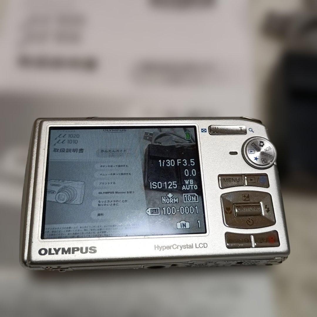 亘OLYMPUS μ 1020 コンパクトデジタルカメラ