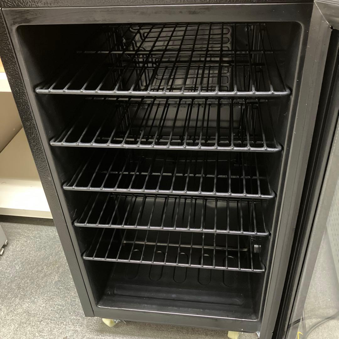 Shelddi 冷蔵庫 75L 透明ガラスドア 小型 ミニ おしゃれGR-075