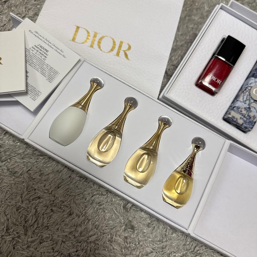 ショッパー付 Dior ジャドール 4本セット　クリスタル会員バースデーギフト