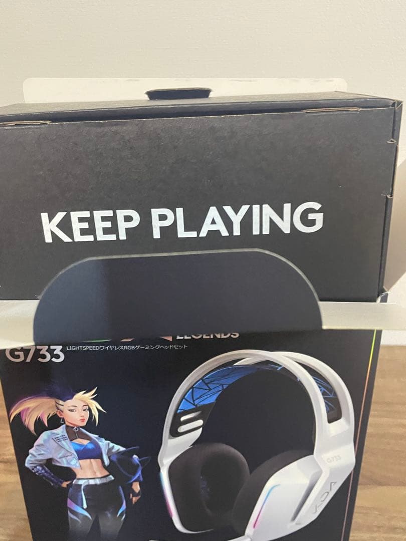 【美品】ロジクール Logicool G733KDAコラボ LOL ヘッドセット