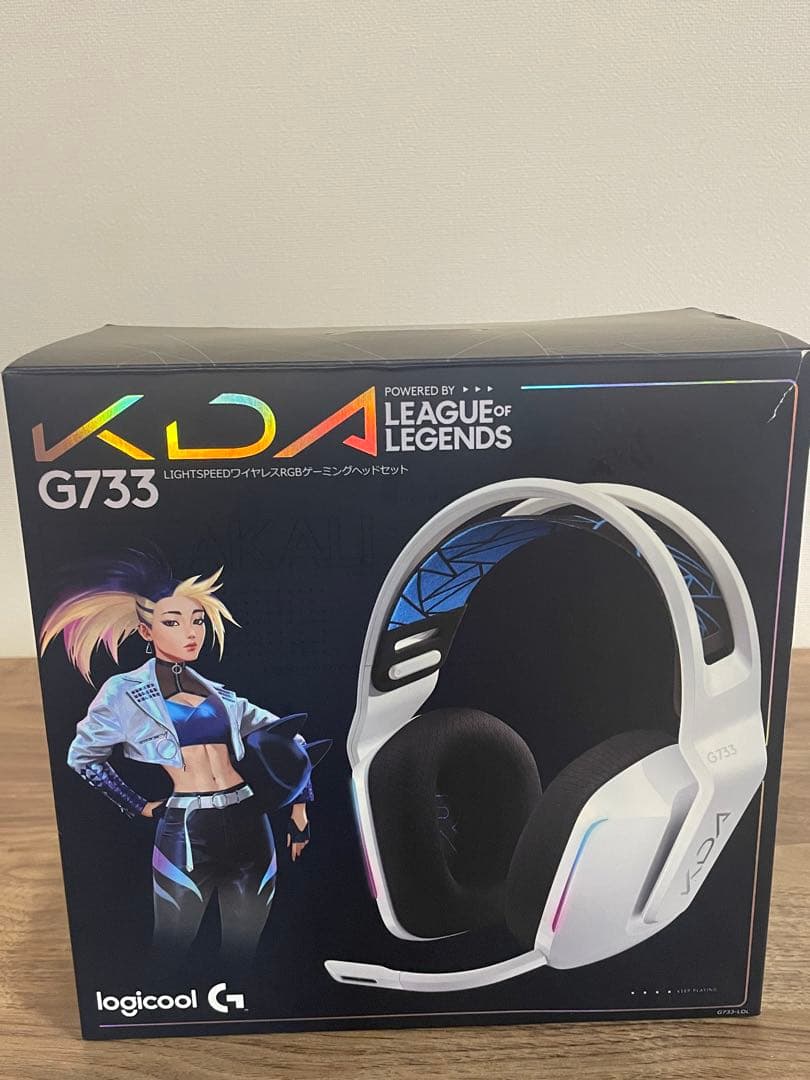 【美品】ロジクール Logicool G733KDAコラボ LOL ヘッドセット