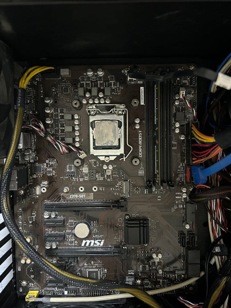ジャンクマザーボード MSI Z370-S01