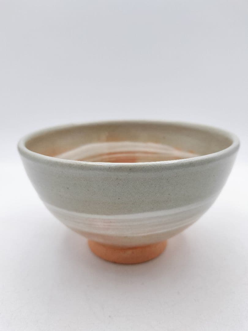 c962 数茶碗 五個セット 御本手内刷毛目 紙箱　茶道具 古物