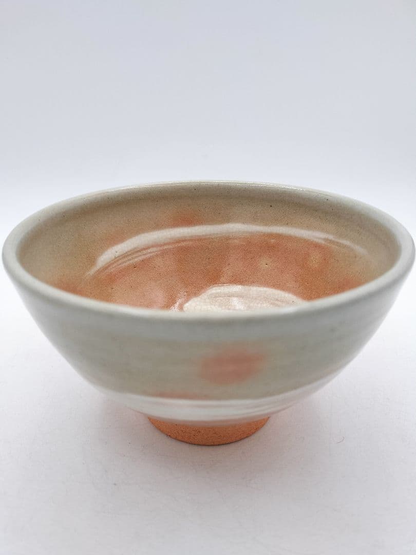 c962 数茶碗 五個セット 御本手内刷毛目 紙箱　茶道具 古物