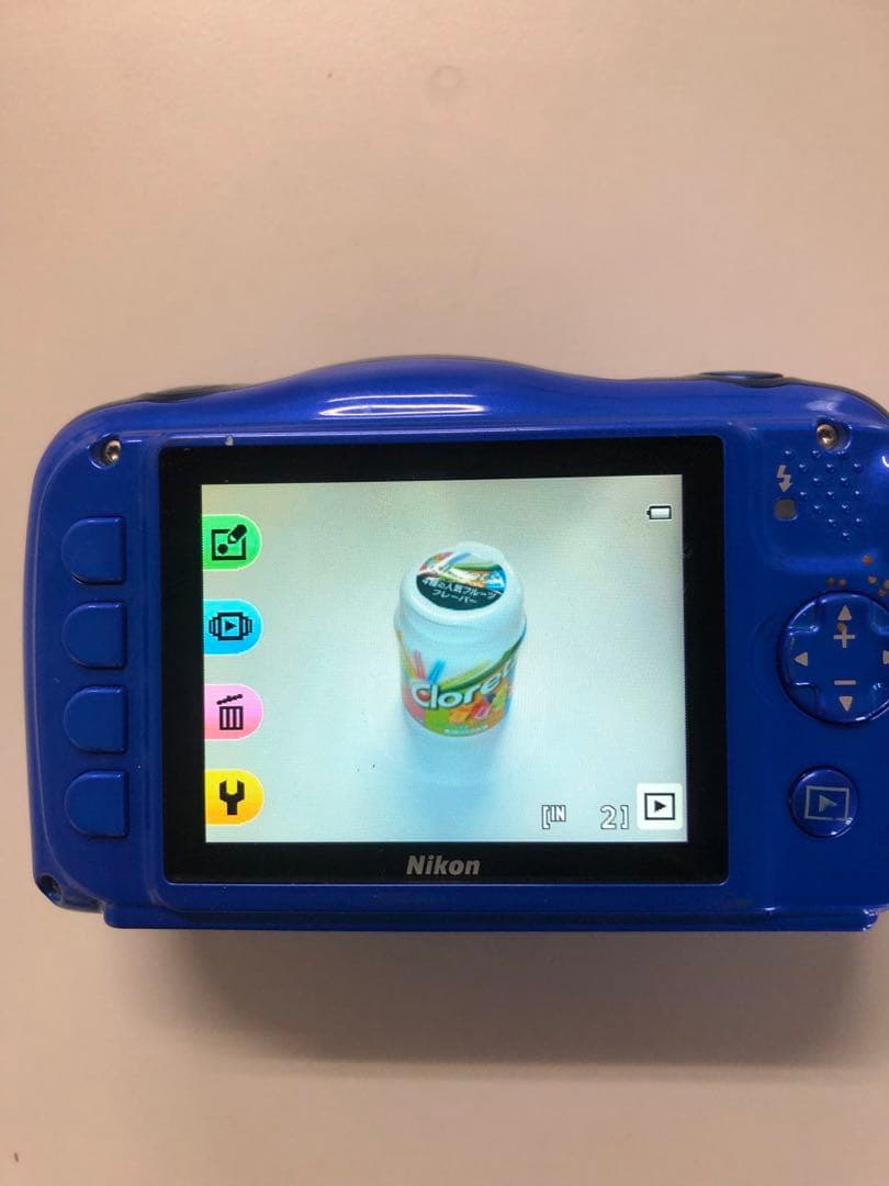 Y*P様 Nikon COOLPIX W100 青