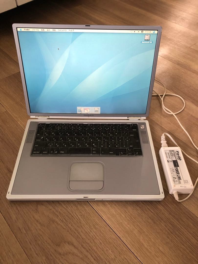 MacBook本体 Apple PowerBook G4