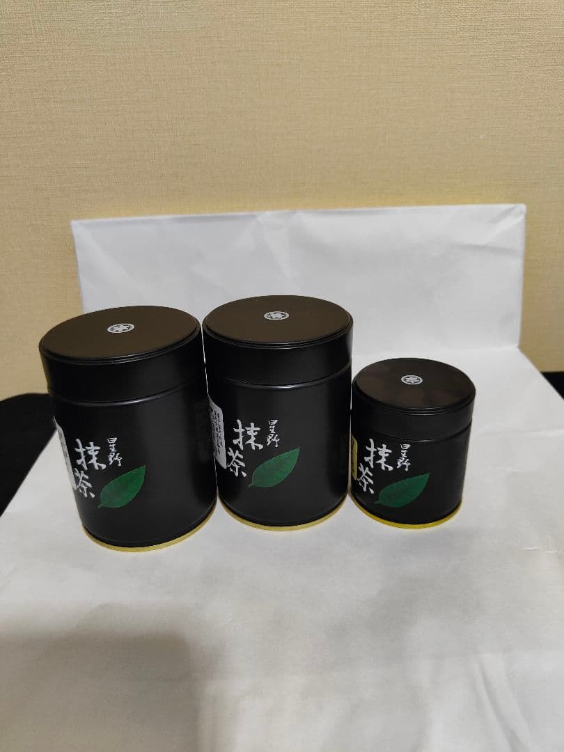 抹茶3種セット星霜の白100g・不白の白100g・星の露40g