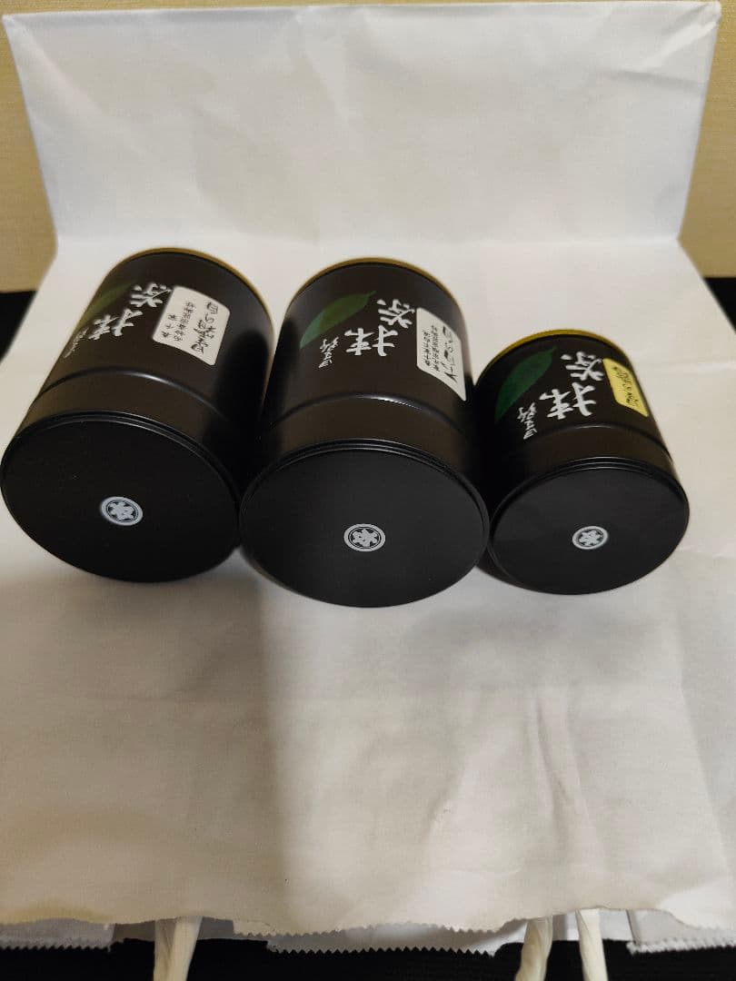 抹茶3種セット星霜の白100g・不白の白100g・星の露40g