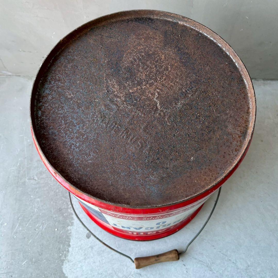 【USA vintage】Atlantic Oil Can オイル缶 店舗什器