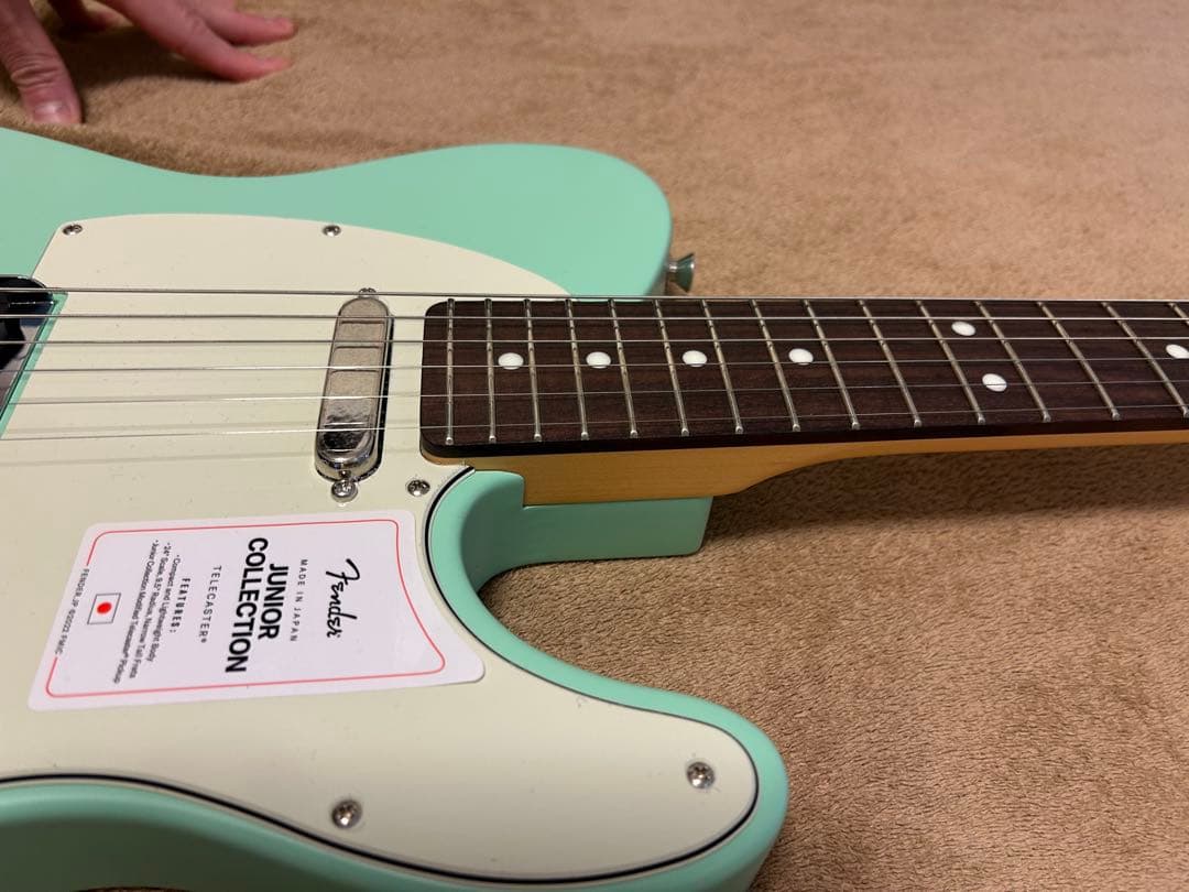 フェンダー Junior Collection Telecaster Gree