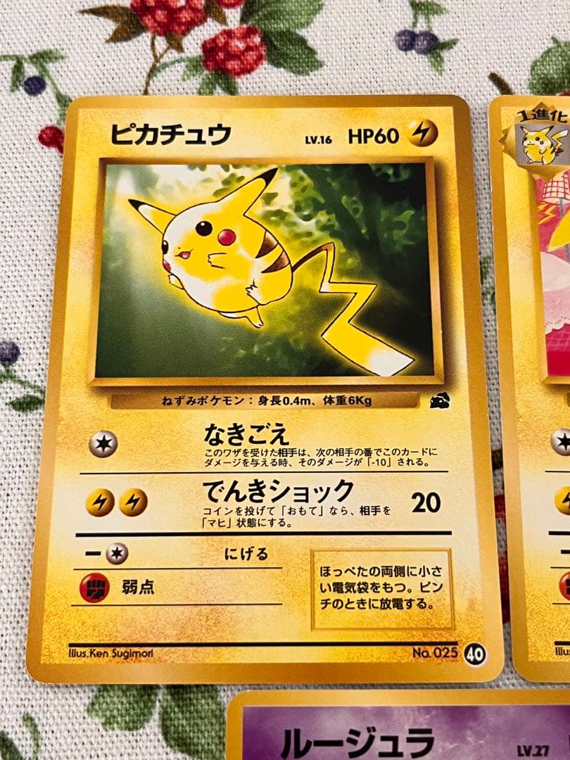 ポケモンカードイントロパック（ピカチュウ、ライチュウ）